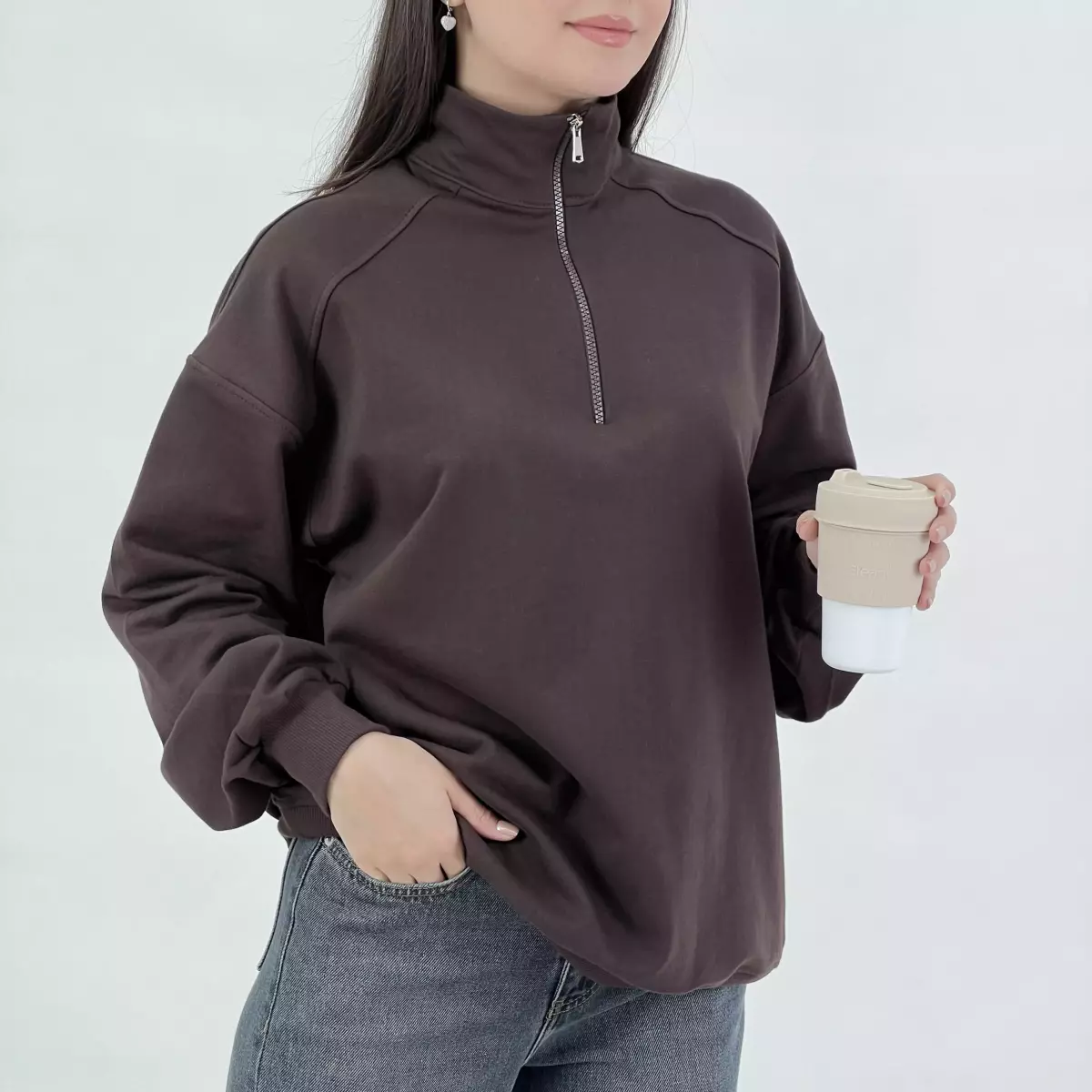 پلیور نیم زیپ 1007948