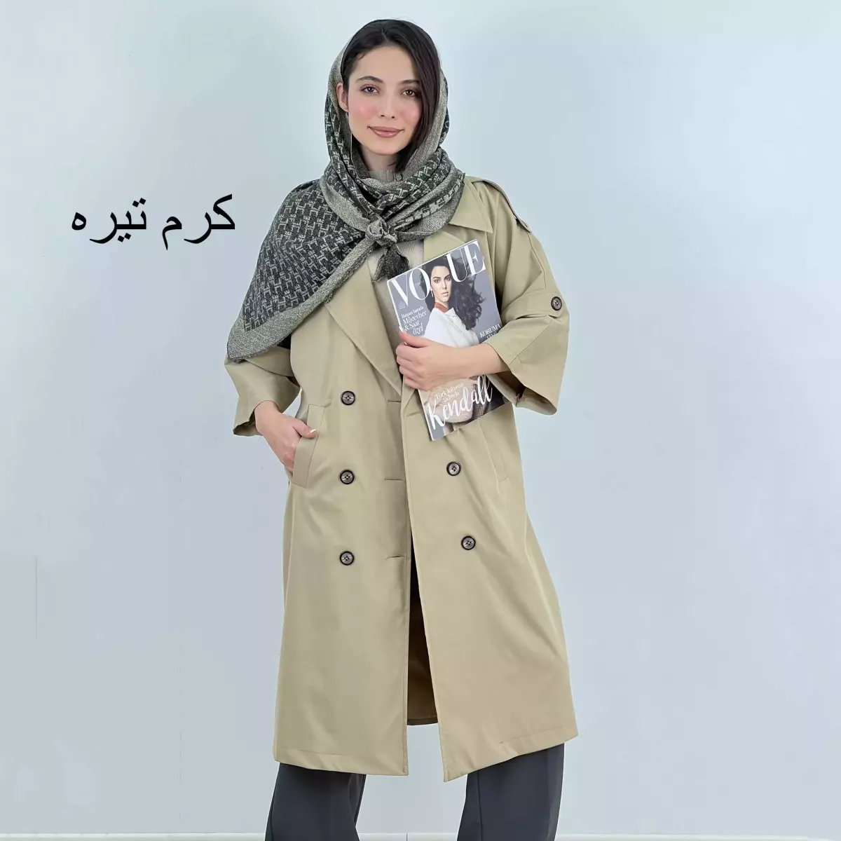 ترنچ کت بلند 1007999