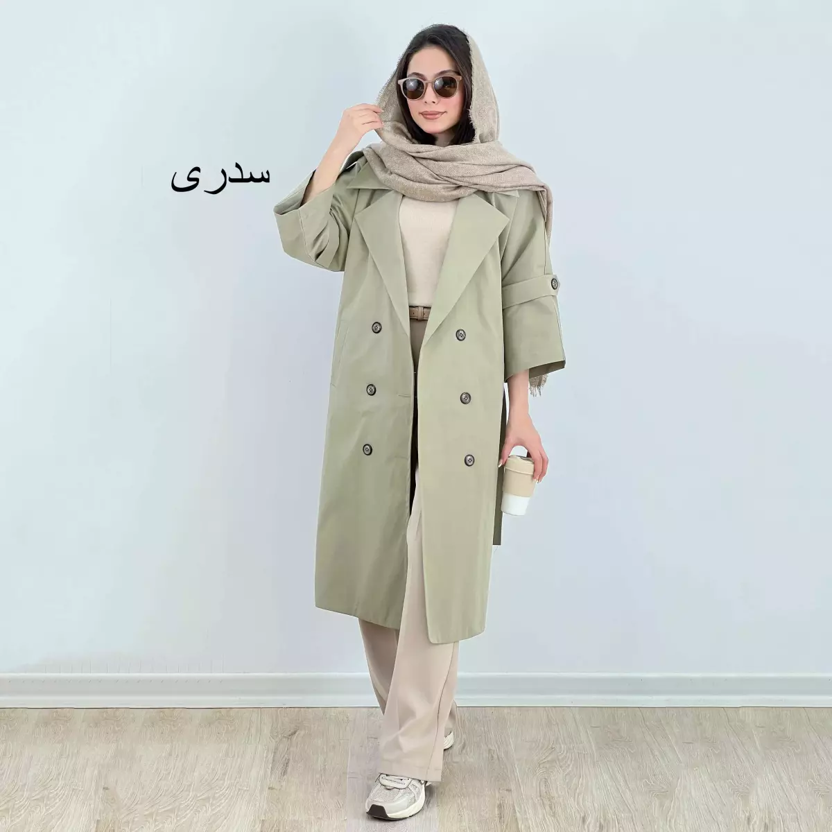 ترنچ کت بلند 1007999