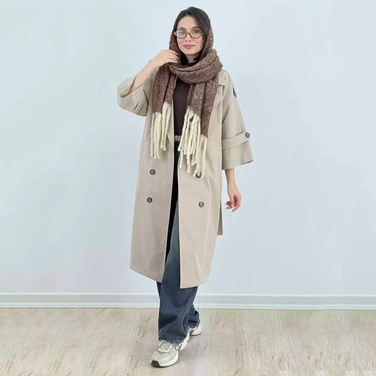 ترنچ کت بلند 1007999