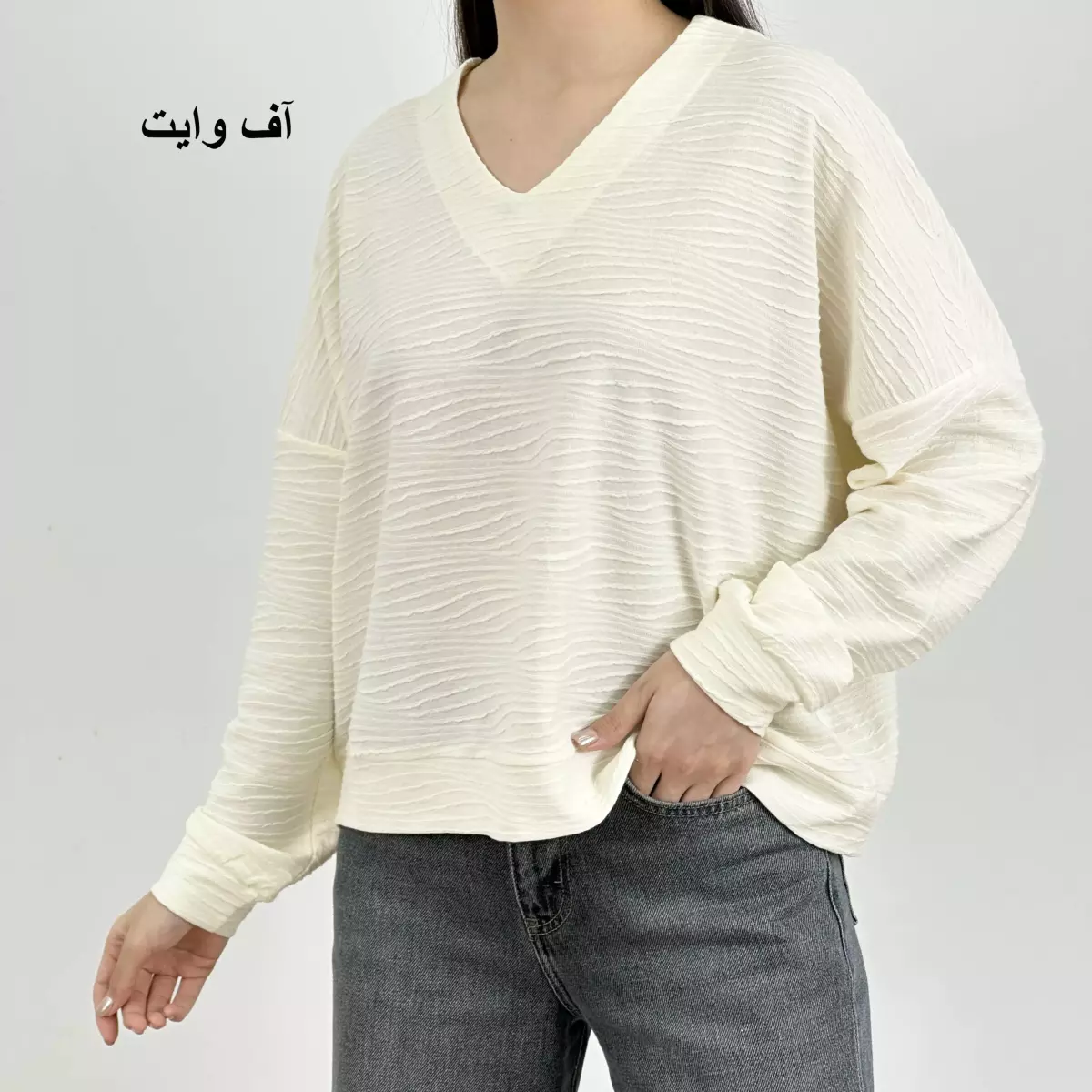 بلوز طرح برجسته 1008020