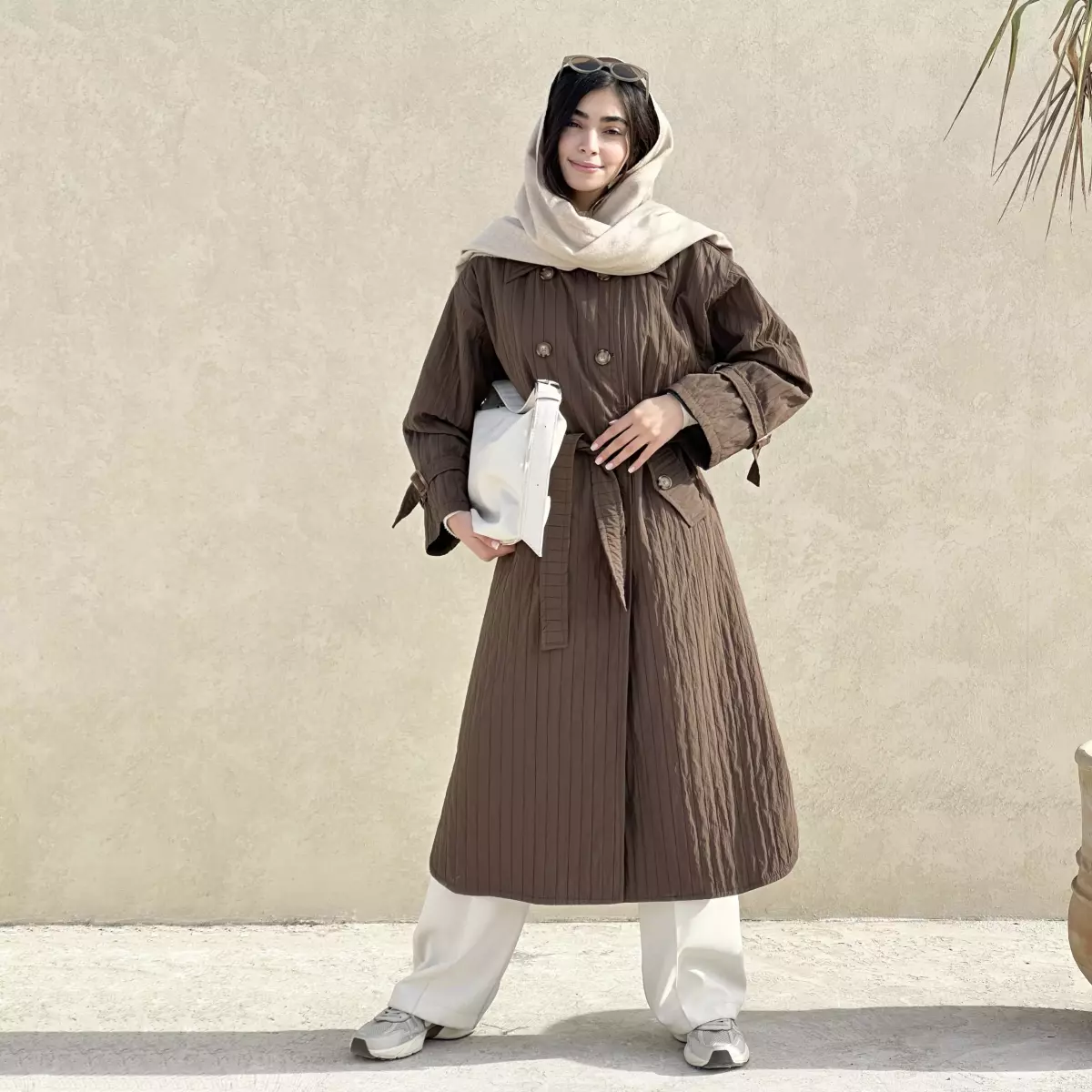 ترنچ کت بلند1007992