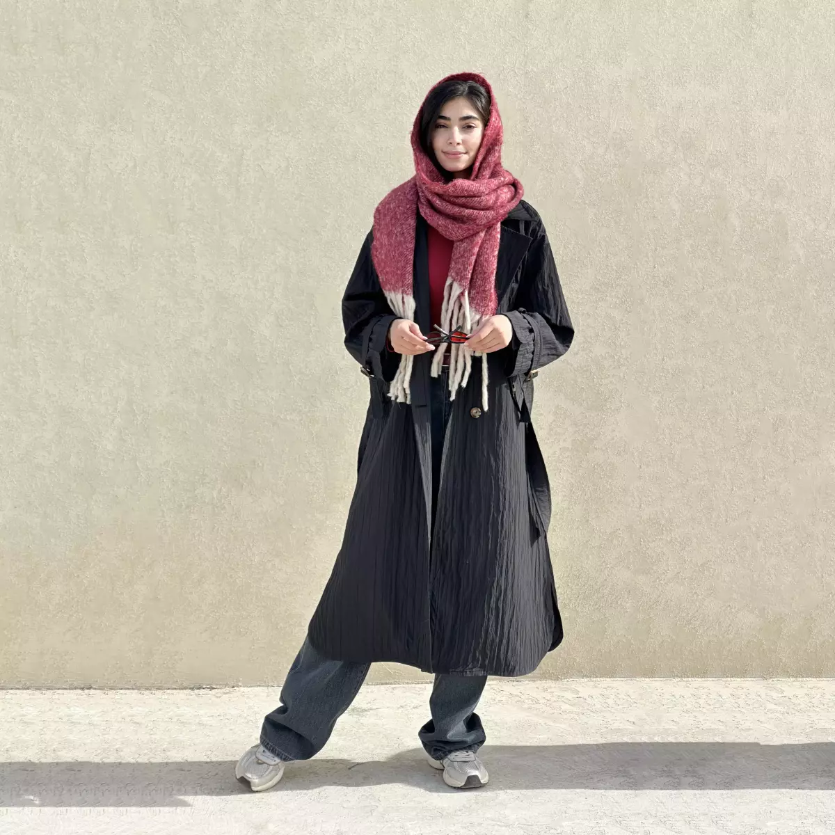 ترنچ کت بلند1007992