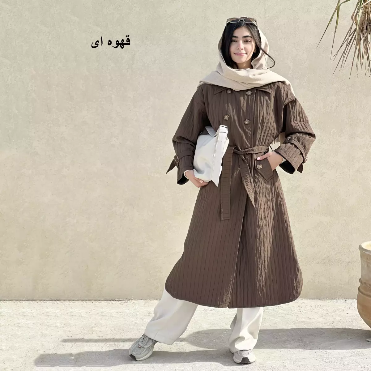 ترنچ کت بلند1007992