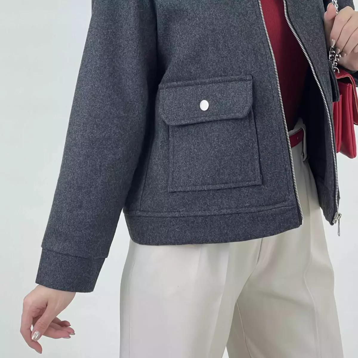 کت جلو زیپ1001063