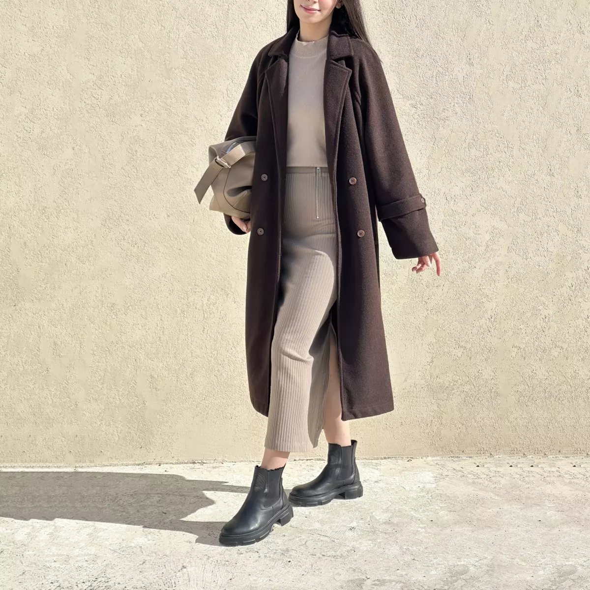 پالتو فوتر بلند 1009003