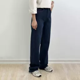 شلوار جین نیم بگ 1007644