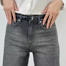 شلوار جین نیم بگ 1007748