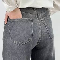 شلوار جین نیم بگ 1007748