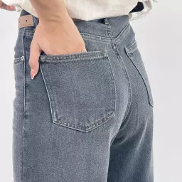 شلوار جین نیم بگ 1007787