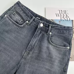 شلوار جین نیم بگ 1007787