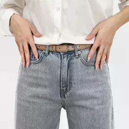 شلوار جین نیم بگ 1007768