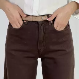 شلوار جین نیم بگ 1007783