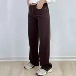 شلوار جین نیم بگ 1007783