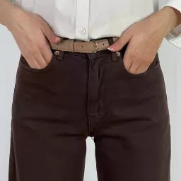 شلوار جین نیم بگ 1007745