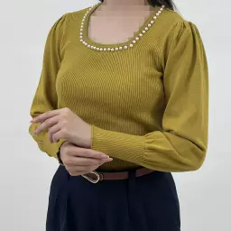 بلوز بافت مروارید 1007808