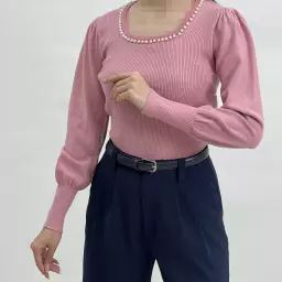 بلوز بافت مروارید 1007808