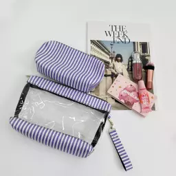 کیف آرایشی راه راه 1007807