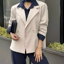 کت آستین راه راه 1007804