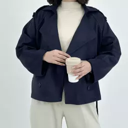 ترنچ کت سویید 1007859