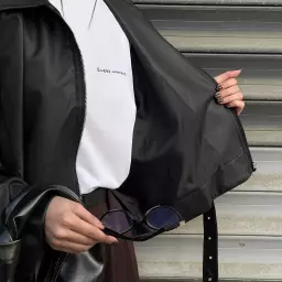 بامبر جکت چرم 1007840