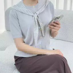 بلوز بافت کلاه دار 1007874