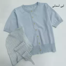 بلوز بافت کلاه دار 1007874