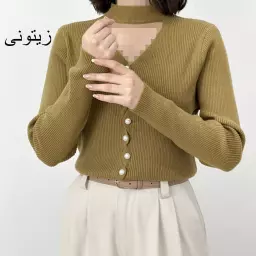 بلوز بافت مروارید 1007880