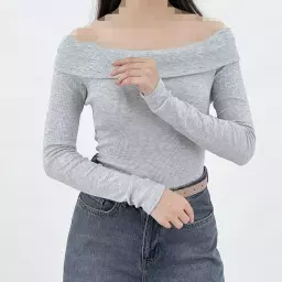 بلوز یقه قایقی 1007908
