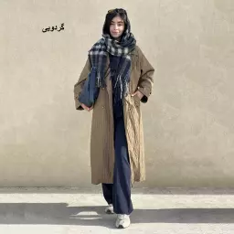 ترنچ کت بلند1007992