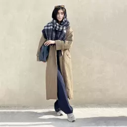 ترنچ کت بلند1007992