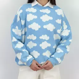 پلیور بافت ابری 1008070