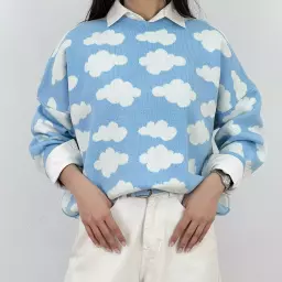 پلیور بافت ابری 1008070