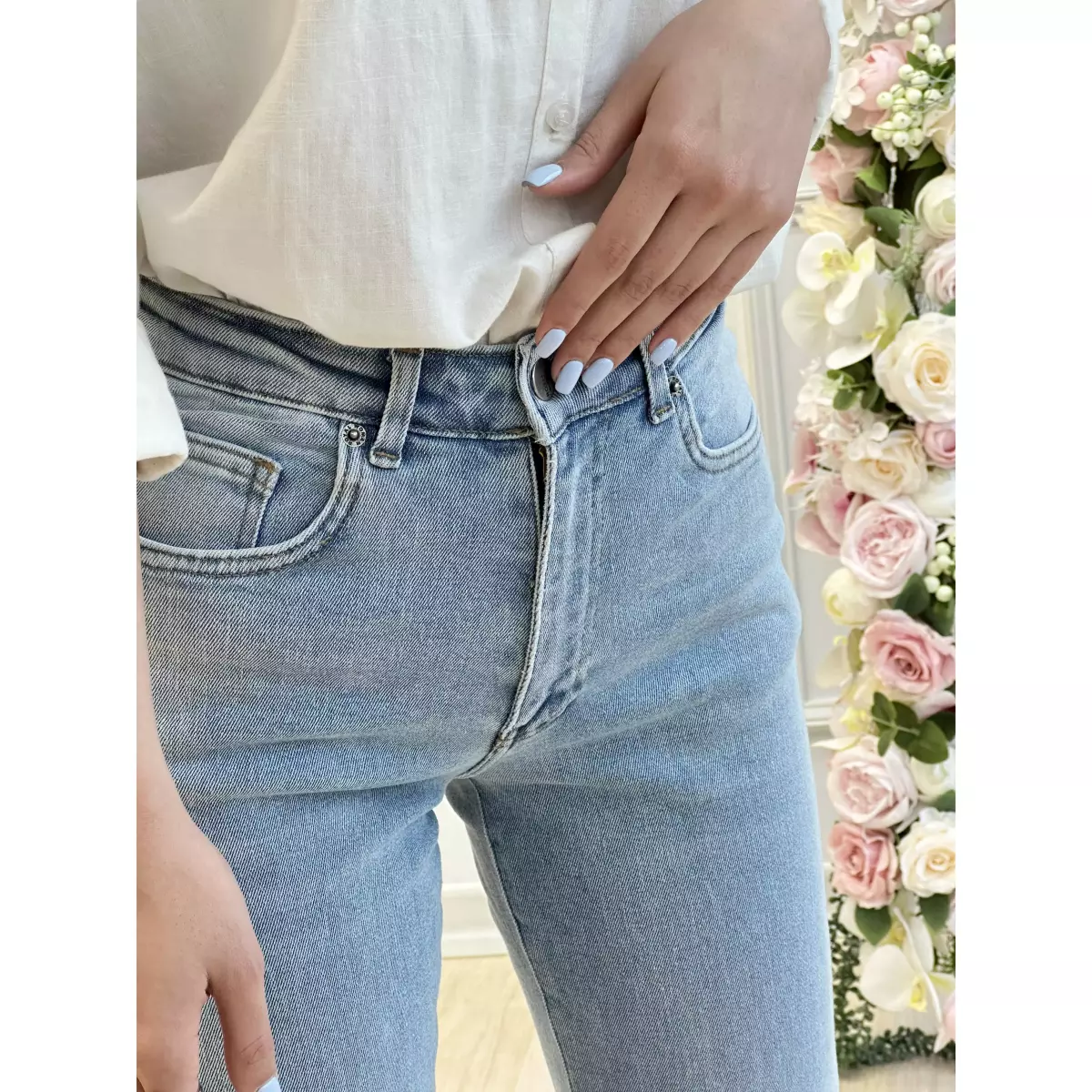 شلوار جین واید 1003008
