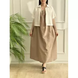 پیراهن یقه قایقی 1002858
