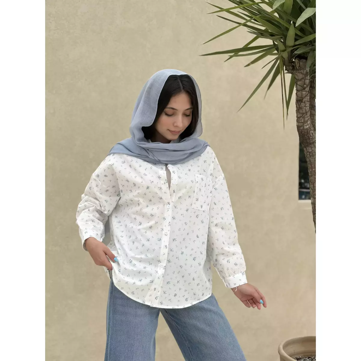 شومیز گل گلی 1003280