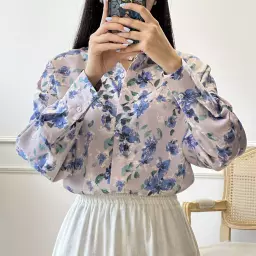 شومیز ساتن 1002643
