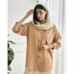 تونیک دکمه چوبی 1003345