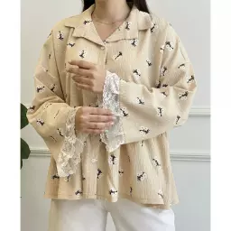 شومیز گلدار عروسکی 1003370