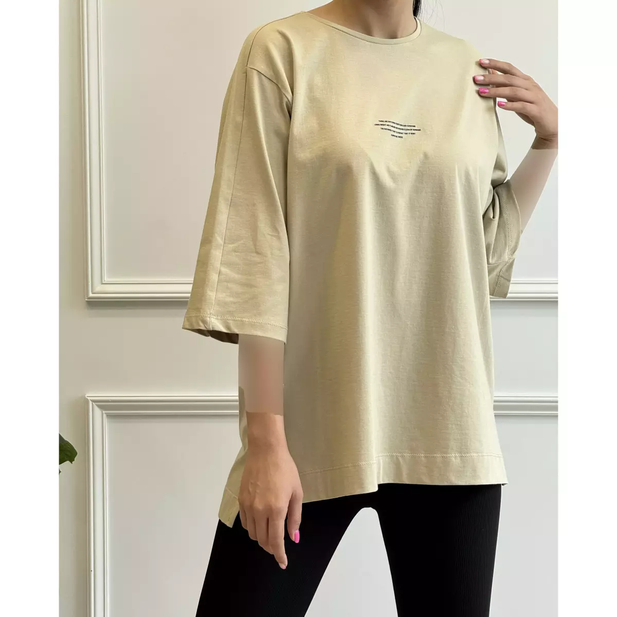 تیشرت باکسی تلگراف 1003439