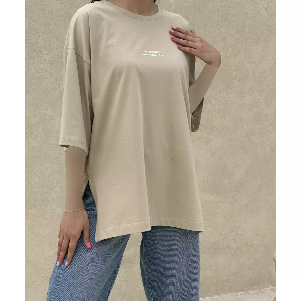 تیشرت باکسی 1003435