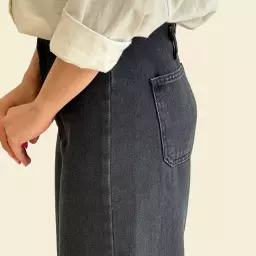 شلوار جین واید لگ 1003481