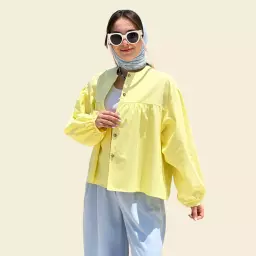 شومیز چین دار 1003490