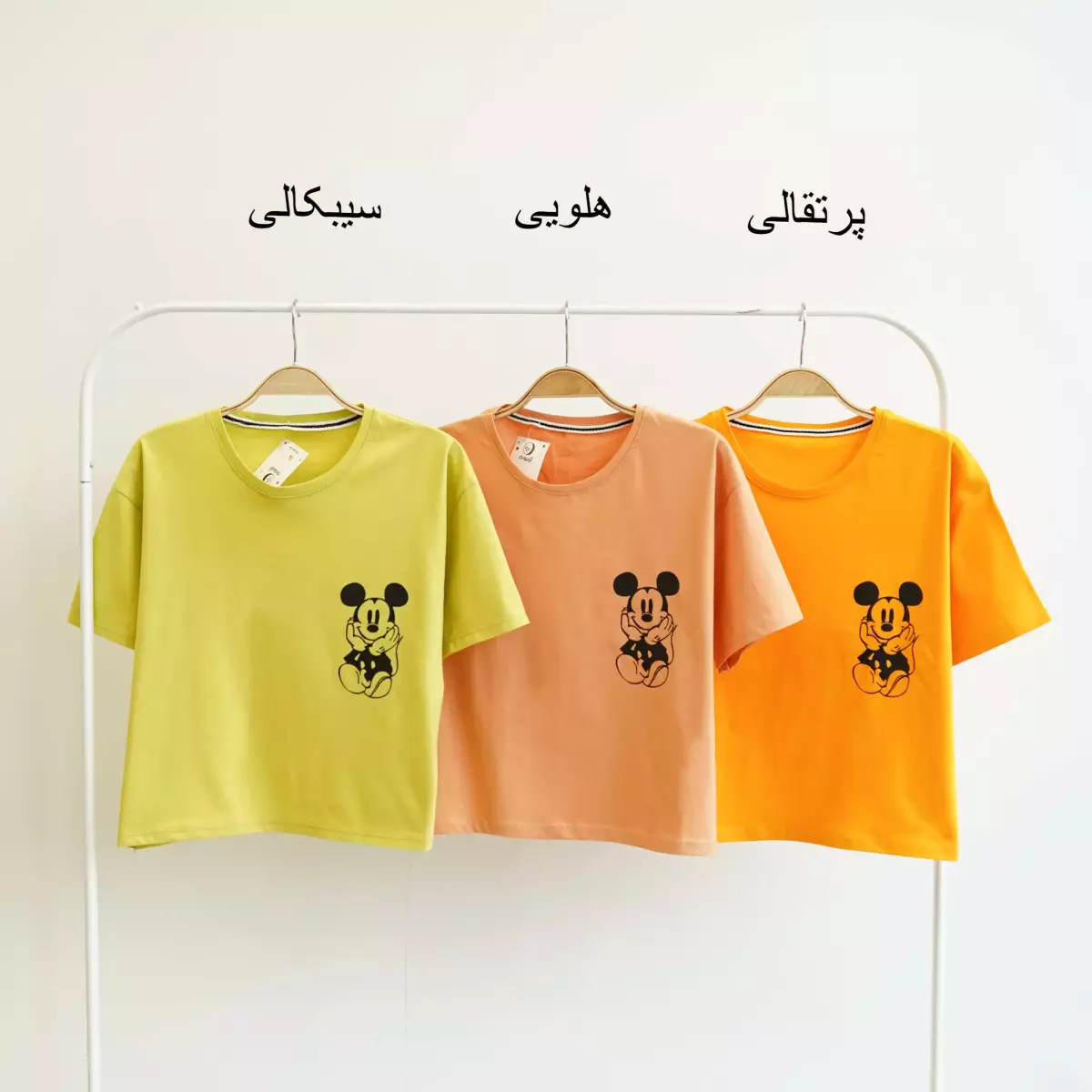 تیشرت کراپ میکی 1003686