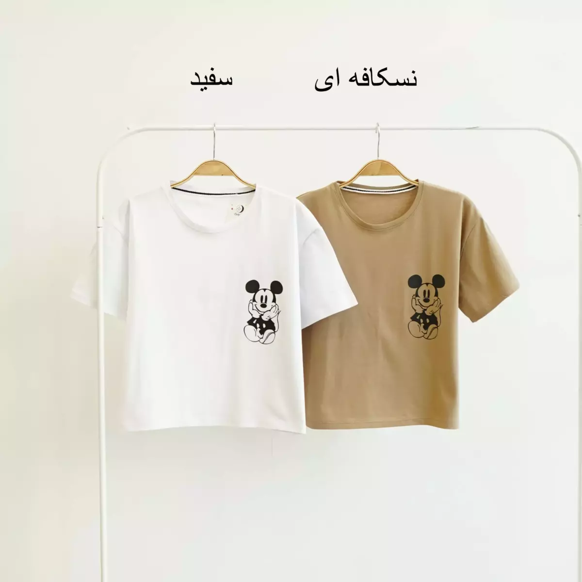 تیشرت کراپ میکی 1003686