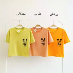 تیشرت کراپ میکی 1003686