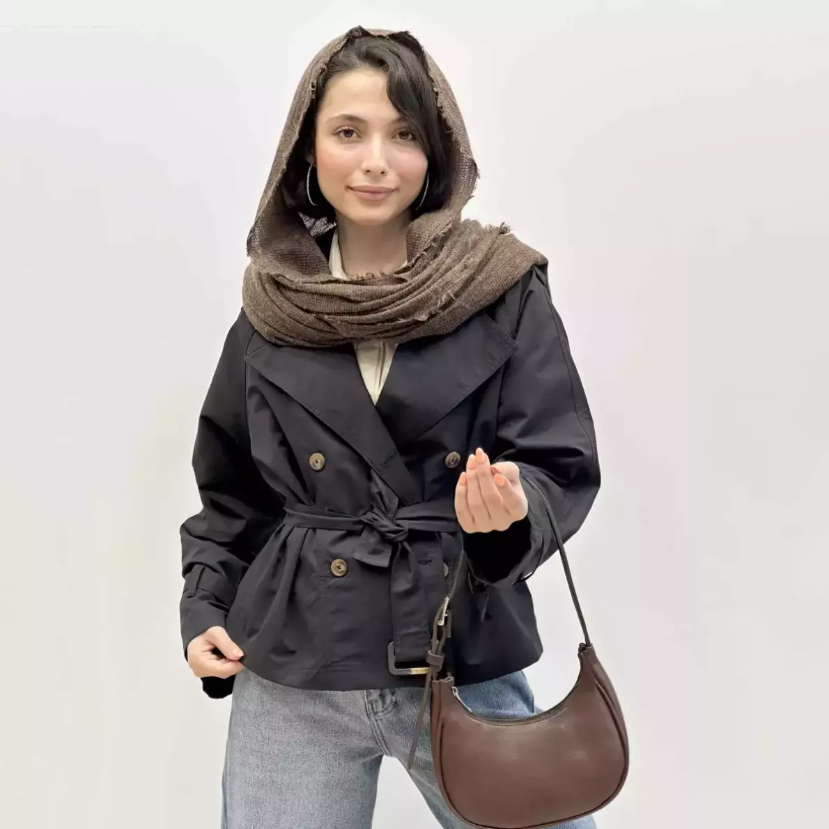 ترنچ کت کوتاه و بلند زنانه آی بولک 