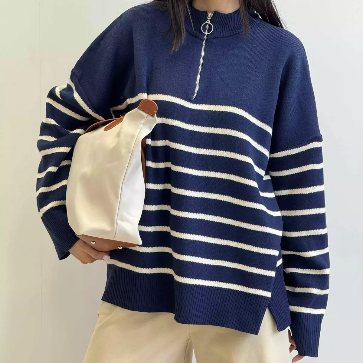 پلیوربافت نیم زیپ 1004705