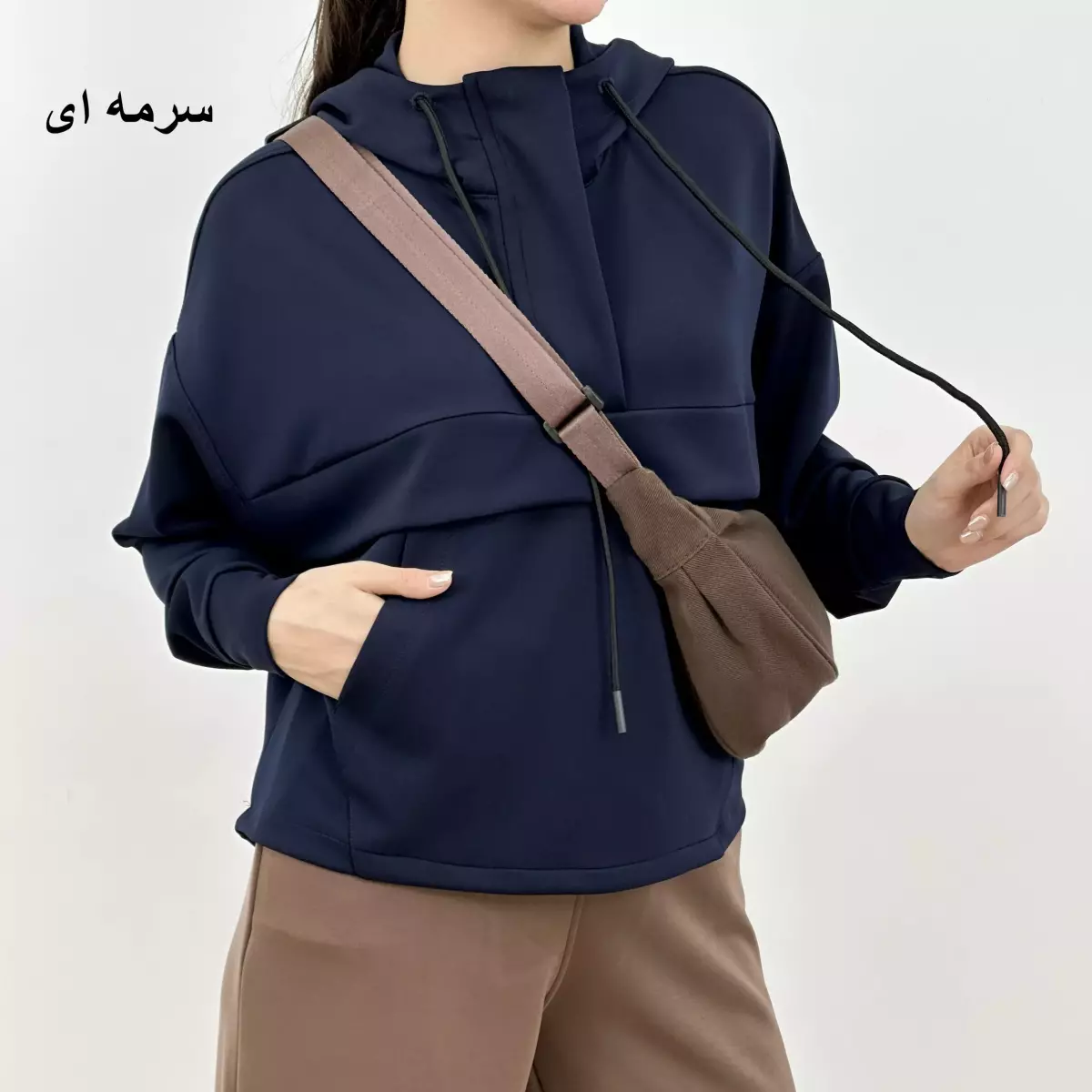 سویشرت نیم زیپ 1007910