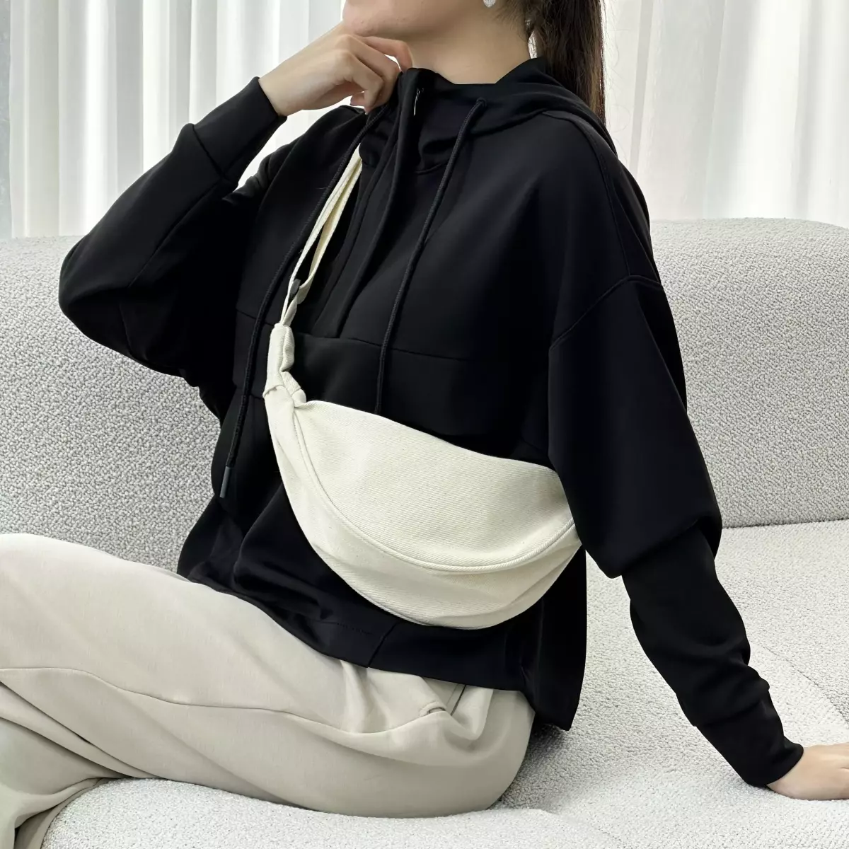 سویشرت نیم زیپ 1007910